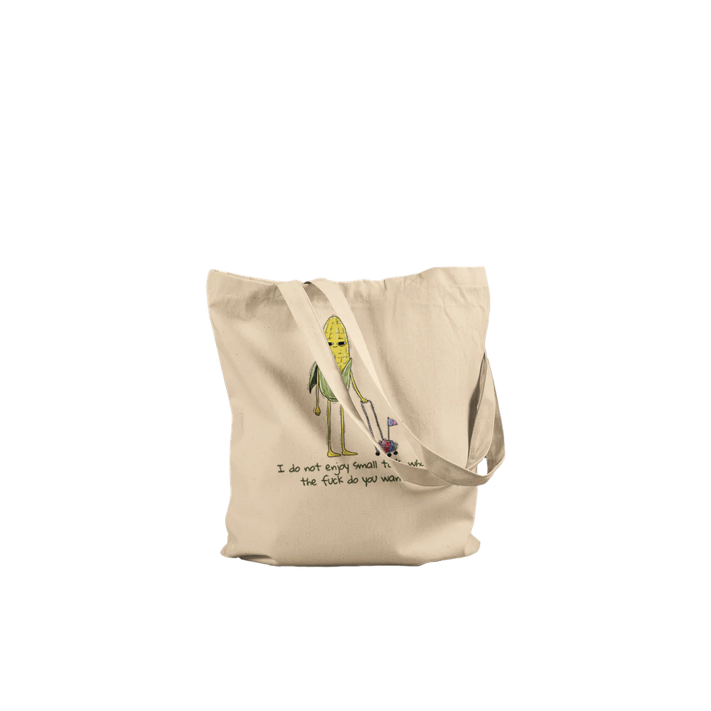 Small Talk Tote Bag