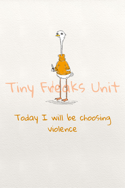 Violence Original Print