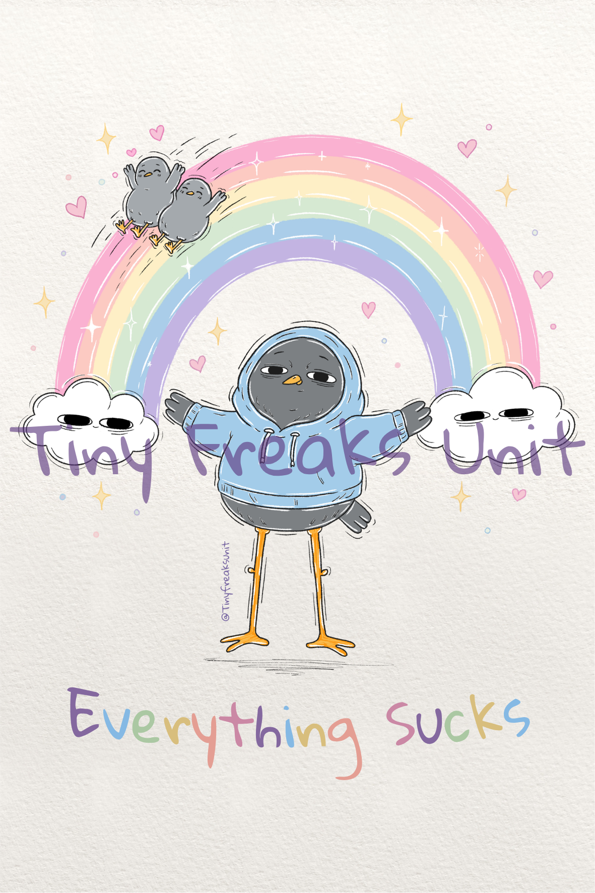 Everything Sucks Original Print