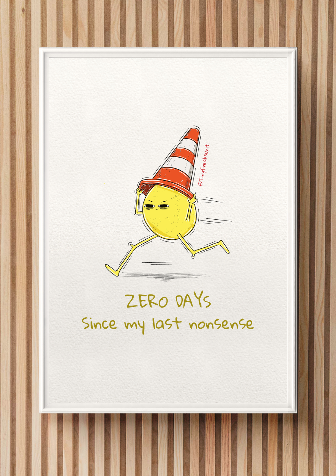Zero Days Original Print