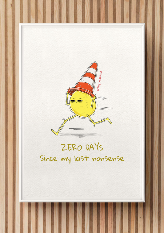 Zero Days Original Print
