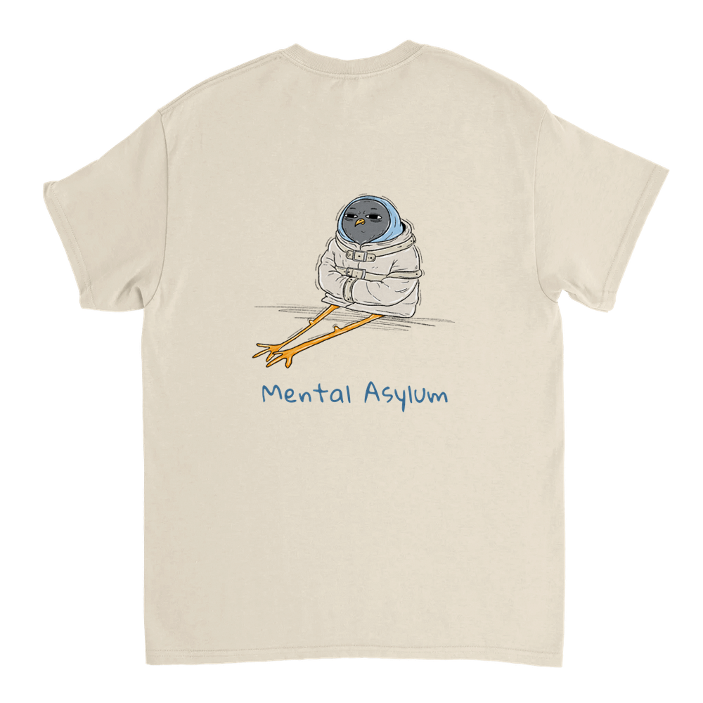 Mental Asylum Unisex T-shirt (front and back design)