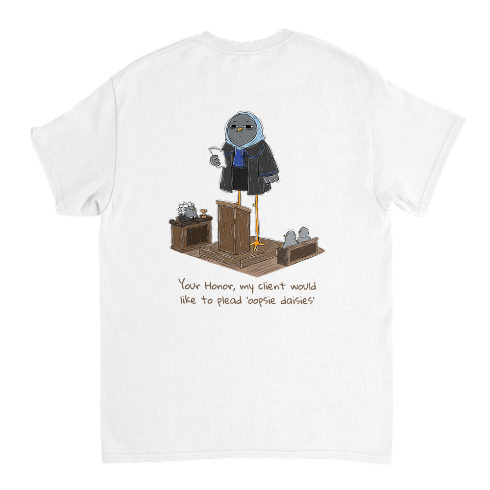Oopsie Daisies Unisex T-shirt (back design)