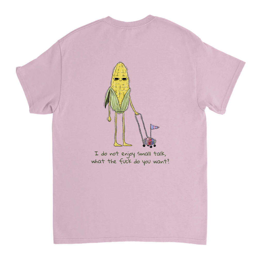 Small Talk Unisex T-shirt (back design)