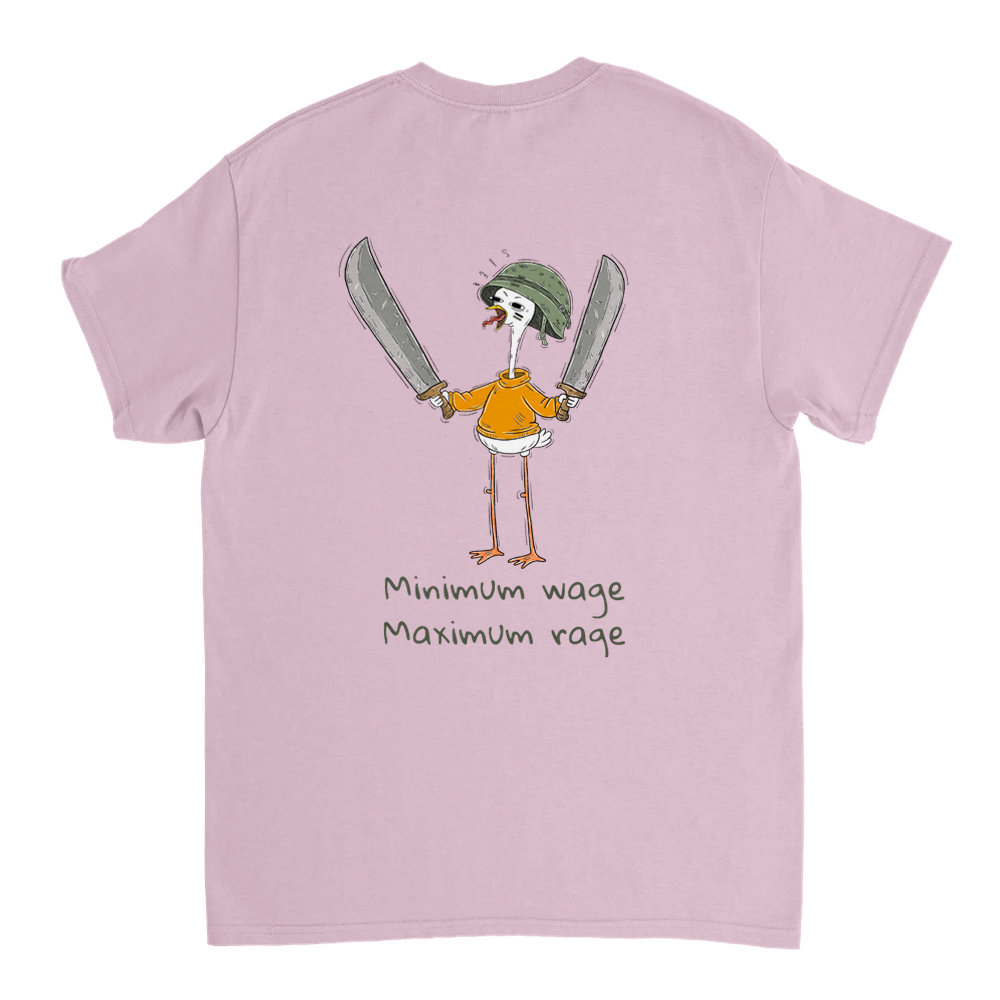 Maximum Rage Unisex T-shirt (back design)