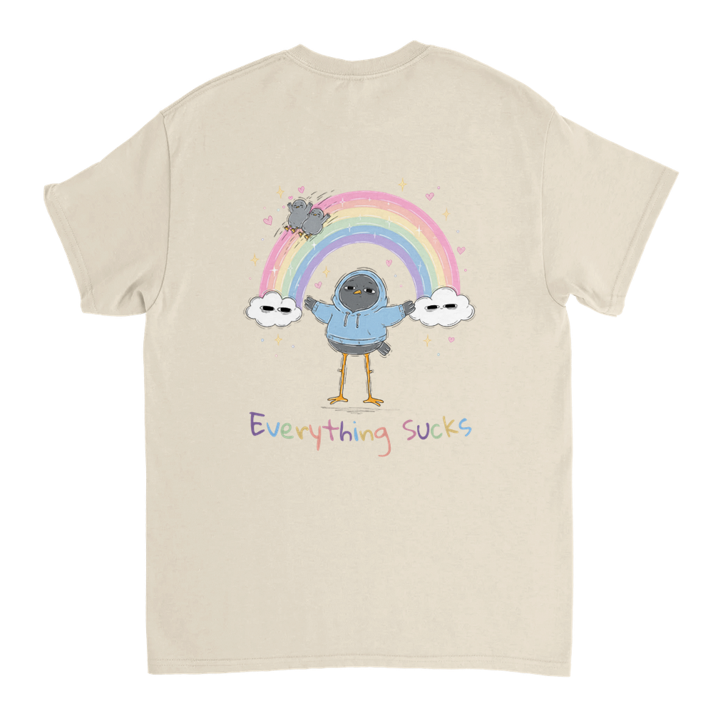 Everything Sucks Unisex T-shirt (back design)