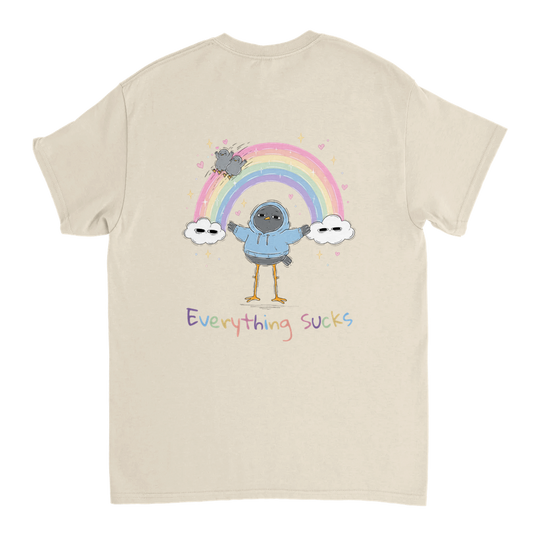 Everything Sucks Unisex T-shirt (back design)