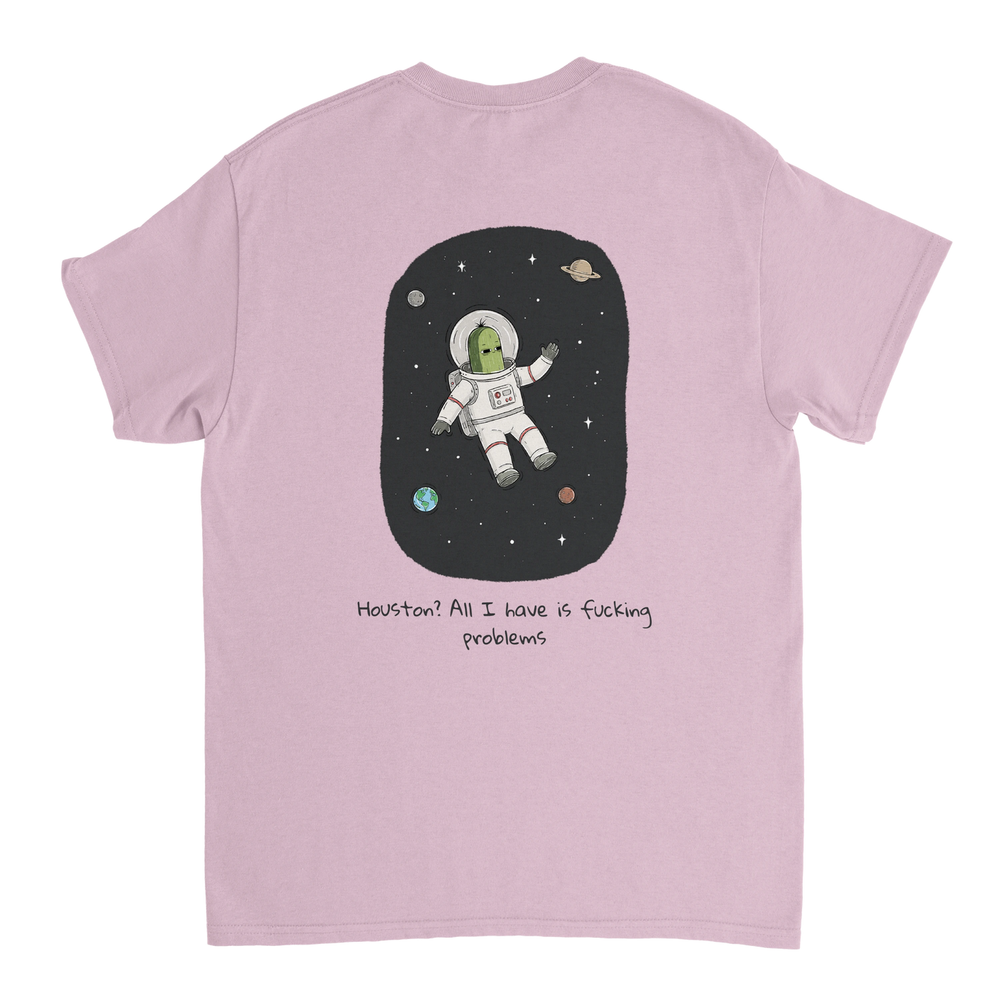 Houston Unisex T-shirt (back design)