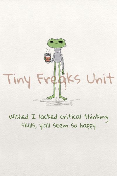 Froggy Original Print