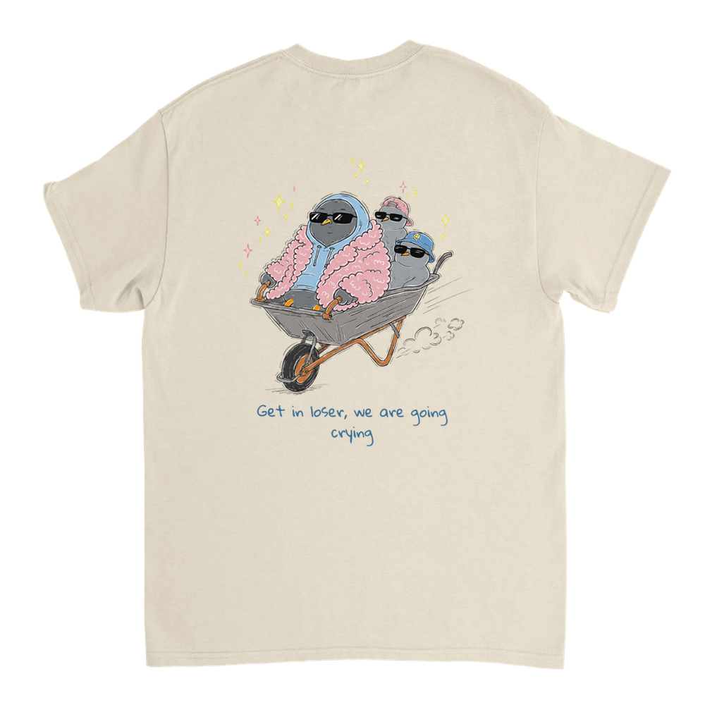 We Are Going Crying Unisex T-shirt (back design)