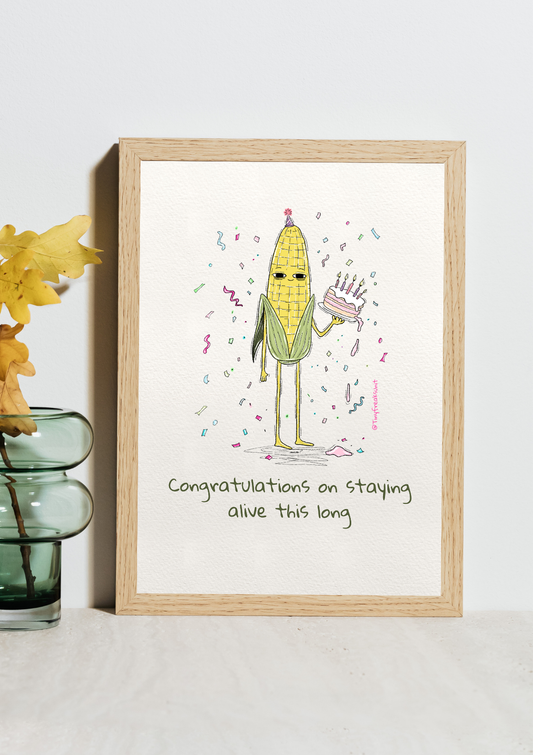 Cornelius Birthday Original Print