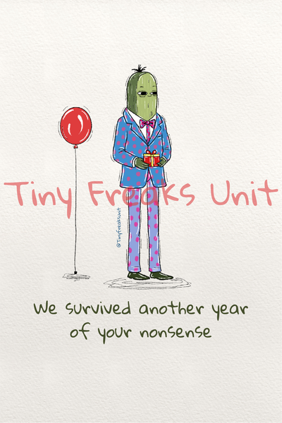 Mr Pickle Birthday Original Print
